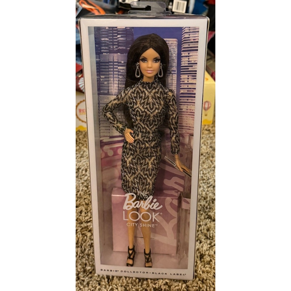 Mattel Barbie Look City Shine Collector Doll Black Label (NWT)